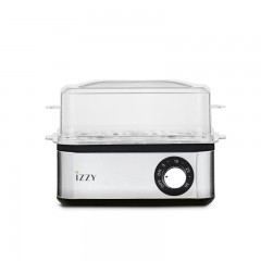 Izzy IZ-8201 Βραστήρας Αυγών 8 Θέσεων 600W Ασημί